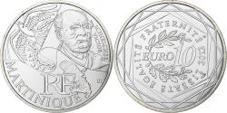 World Coins - France, 10 Euro, Euros des régions, Martinique, 2012, Paris, Silver,