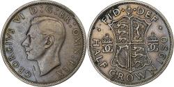 World Coins - Coin, Great Britain, George VI, 1/2 Crown, 1950, , Copper-nickel