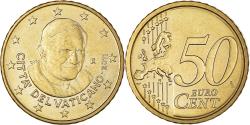 World Coins - VATICAN CITY, 50 Euro Cent, 2011, Rome, BU, , Brass, KM:387