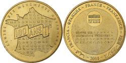 World Coins - France, Token, Paris - Centre des monuments nationaux - 100 ans, 2014