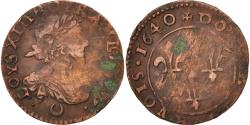 World Coins - Coin, France, Double Tournois, 1640, , Copper, CGKL:512