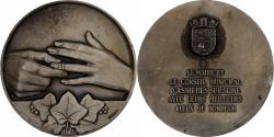 World Coins - France, Medal, Mariage, Asnières-sur-Seine, Drago, , Silvered bronze