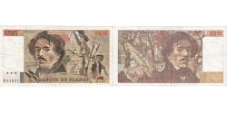 World Coins - France, 100 Francs, Delacroix, H.131, VF(30-35)
