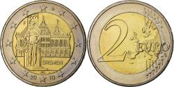World Coins - Germany, 2 Euro, Bremen, 2010, Stuttgart, Bi-Metallic,