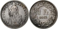 World Coins - Coin, Switzerland, Franc, 1952, , Silver, KM:24