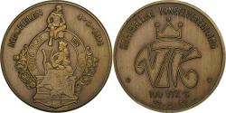 World Coins - Belgium, Token, 100 VTK's, 1982, Bronze,