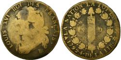 World Coins - Coin, France, 12 deniers français, 12 Deniers, 1792, Strasbourg,