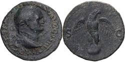 Ancient Coins - Roman Empire, Vespasian, As, 72, Lugdunum, Bronze,