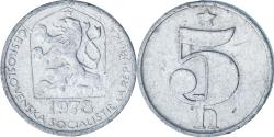 World Coins - Czechoslovakia, 5 Haleru, 1978