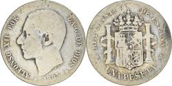 World Coins - Coin, Spain, Alfonso XII, Peseta, 1883, Madrid, , Silver, KM:686