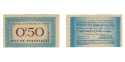 World Coins - France, Bon de Solidarité, 50 Centimes, 1941, UNC(65-70)