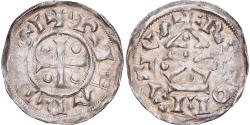 World Coins - Duchy of Normandy, Richard Ist, Denier au fronton, 960-980, Rouen, Silver