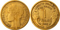 World Coins - Coin, France, Morlon, Franc, 1935, Paris, , Aluminum-Bronze, KM:885