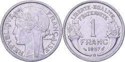 World Coins - France, Franc, Morlon, 1957, Beaumont - Le Roger, Aluminum, , KM:885a.2