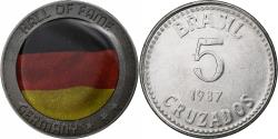 World Coins - Brazil, Token, Hall of Fame, Germany, Stainless Steel,