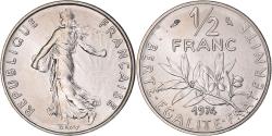 World Coins - Coin, France, Semeuse, 1/2 Franc, 1974, Paris, , Nickel, KM:931.1