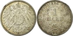 World Coins - Coin, GERMANY - EMPIRE, Wilhelm II, Mark, 1914,Karlsruhe,,Silver,KM 14