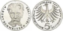 World Coins - Coin, GERMANY - FEDERAL REPUBLIC, 5 Mark, 1975, Karlsruhe, Germany, BE