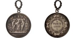 World Coins - France, Medal, Concours festival du lac Saint Fargeau, Arts & Culture, 1897