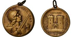 World Coins - France, Medal, Verdun , On ne passe pas, 1916, Vernier, , Bronze