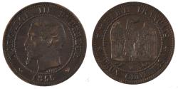 World Coins - Coin, France, Napoleon III, Napoléon III, 2 Centimes, 1855, Lille,