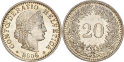 World Coins - Coin, Switzerland, 20 Rappen, 2008, Bern, , Copper-nickel, KM:29a