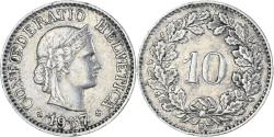 World Coins - Coin, Switzerland, 10 Rappen, 1957