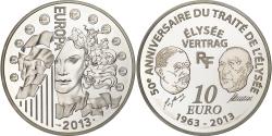 World Coins - France, 10 Euro, Monnaie de Paris, BE, 2013, Paris, Silver,