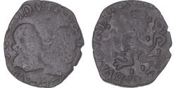 World Coins - Coin, FRENCH STATES, Franche-Comté, Albert & Isabella, 2 Deniers, 1620, Dole