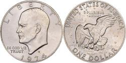 Us Coins - United States, Dollar, Eisenhower Dollar, 1974, San Francisco, Silver