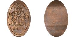 World Coins - Germany, Elongated Coin, Kervelaer, Copper,