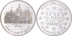 World Coins - Coin, France, Place Saint-Marc, Monuments et Sites d'Europe, 100 Francs-15 Ecus