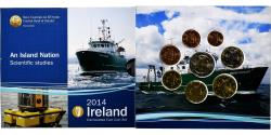 World Coins - Ireland, Set 1 ct. - 2 Euro, Scientific Studies, FDC, 2014, Sandyford,