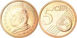 World Coins - VATICAN CITY, 5 Euro Cent, 2004, , Copper Plated Steel, KM:343