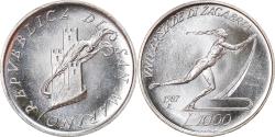 World Coins - Coin, San Marino, 1000 Lire, 1987, Roma, Proof, , Silver, KM:214