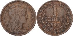 World Coins - France, Centime, Dupuis, 1901, Paris, Bronze, , Gadoury:90, KM:840