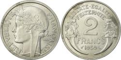 World Coins - Coin, France, Morlon, 2 Francs, 1959, Paris, , Aluminum, KM:886a.1