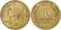 World Coins - France, 10 Centimes, Marianne, 1973, Pessac, Aluminum-Bronze,