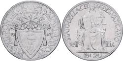 World Coins - Vatican, Pius XII, 20 Centesimi, 1942, Rome, Stainless Steel, , KM:33