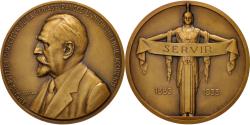 World Coins - France, Medal, French Third Republic, Politics, Society, War, 1933,