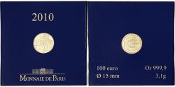 Ancient Coins - France, 100 Euro, 2010, Paris, BU, , Gold, KM:1536