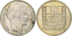 World Coins - Coin, France, Turin, 10 Francs, 1939, Paris, , Silver, KM:878