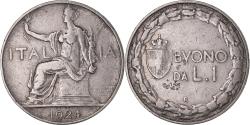 World Coins - Coin, Italy, Vittorio Emanuele III, Lira, 1924, Rome, , Nickel, KM:62