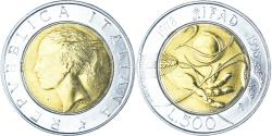 World Coins - Coin, Italy, 500 Lire, 1998