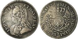 World Coins - Coin, France, Louis XV, 1/5 Écu aux branches d'olivier, 24 Sols, 1/5 ECU, 1727