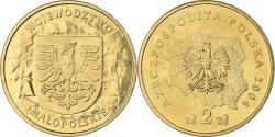 World Coins - Poland, 2 Zlote, 2004, Warsaw, Brass, , KM:484