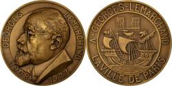 World Coins - France, Medal, Georges Lemarchand, Ville de Paris, 1933, Boucher,
