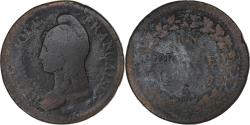 World Coins - France, Decime, Dupré, AN 5, Paris, Copper, , Gadoury:187