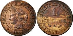World Coins - Coin, France, Cérès, Centime, 1884, Paris, , Bronze, KM:826.1