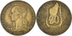 World Coins - Coin, Madagascar, 20 Francs, 1953